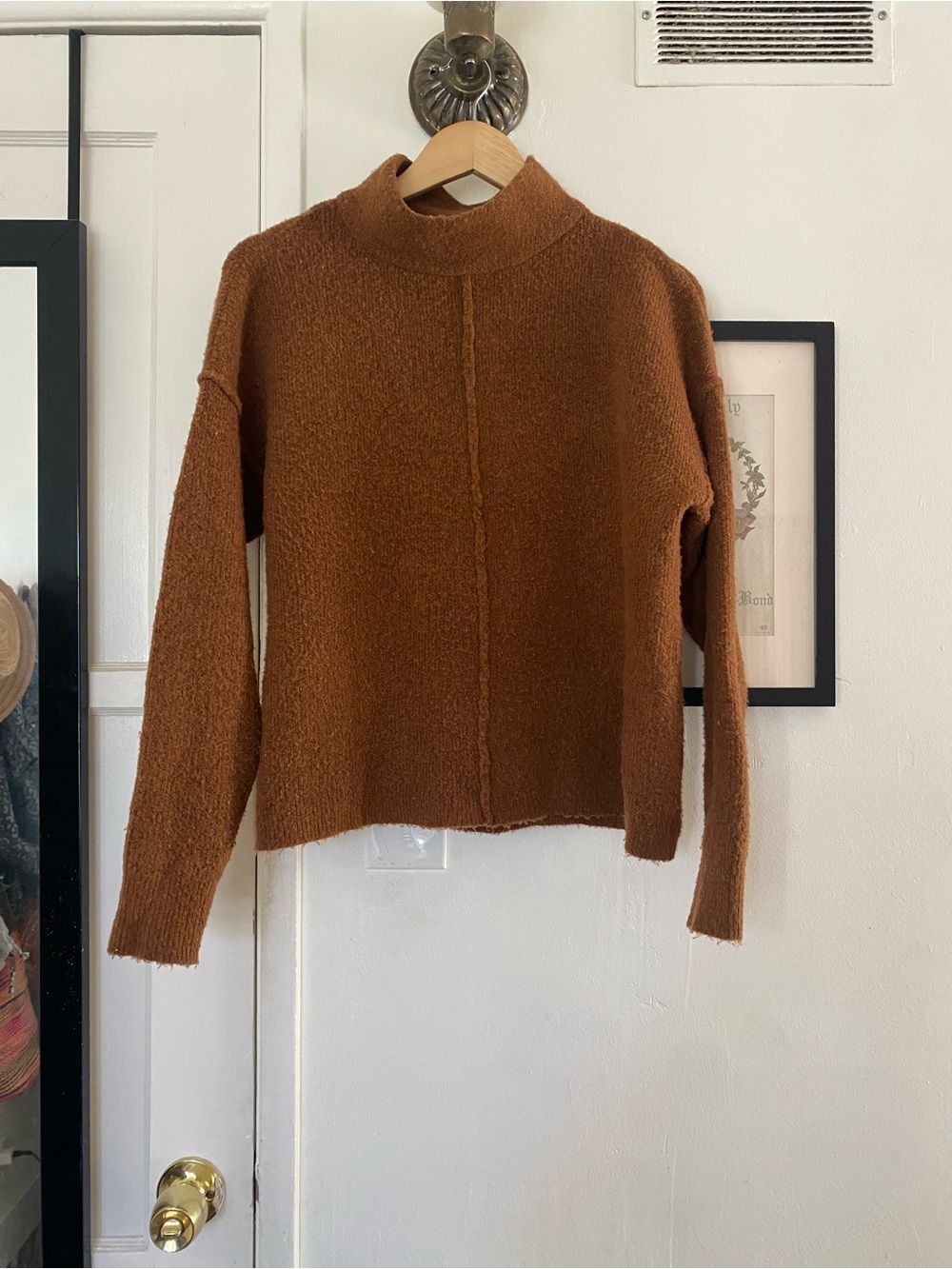 Universal Thread Brown Mock Neck Sweater